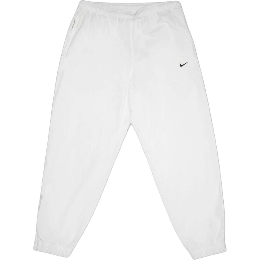 Nike Однотонные эластичные прямые повседневные брюки мужские низы белые DQ6572-100