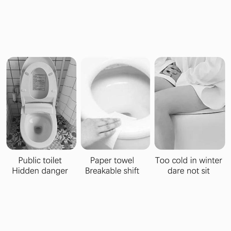 Одноразовые чехлы на сиденья унитаза, 7/10 шт., очень большие водонепроницаемые чехлы на сиденья унитаза для малышей и взрослых, переносные по отдельности