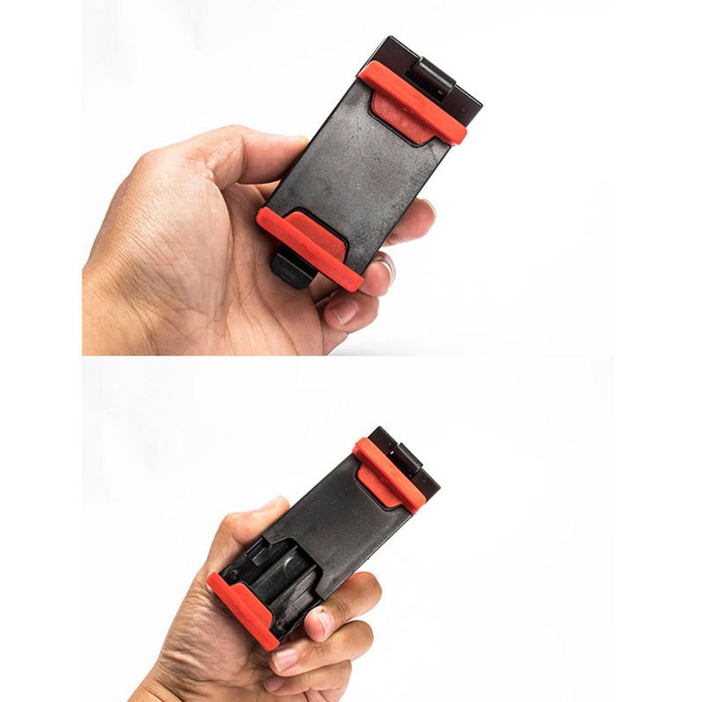 Вращающееся на 360 градусов крепление на руль автомобиля, зажим для телефона на рулевом колесе для телефонов разного размера для безопасного использования громкой связи