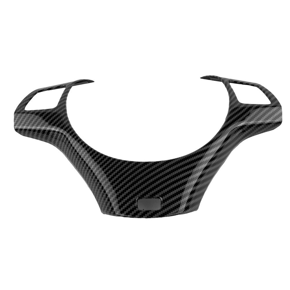 Наклейки на руль, чехол на руль, накладка на руль, рамка из АБС-пластика, высококачественный интерьер 1× для BMW 3S E90 E91 E92 E93