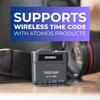TASCAM Pro Float 48kHz Lavalier Microphone Recorder with LTC Jam Sync and Dual AD Converters Ideal for YouTube Audio Video and DR-10L 32-bit (Black) -