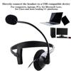 Call Center Clear Voice 3.5mm Wired Headset With Noise Canceling Mic Single-sided Telephone Headphones For Pc Computer Laptop