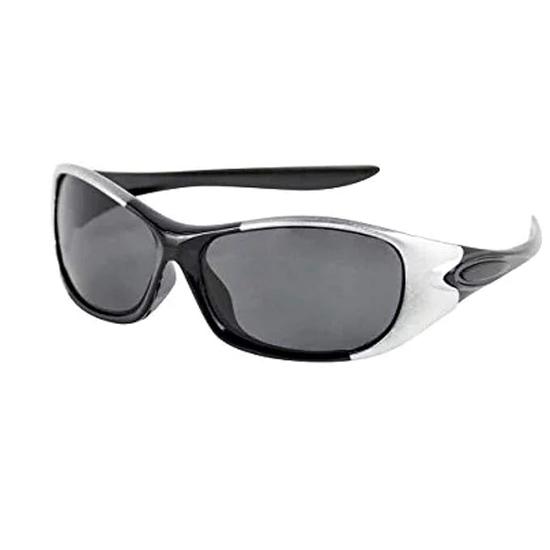 Dervin Boy's And Girl's Wrap Around Non-Polarized Sunglasses Black Frame, Black Lens (3-6 Years) - Pack Of 2