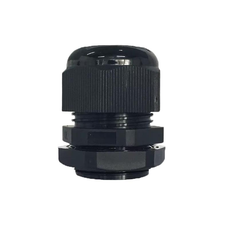 10Pcs Waterproof Cable Gland Cable Entry IP68 PG9 Black Nylon Plastic Connector