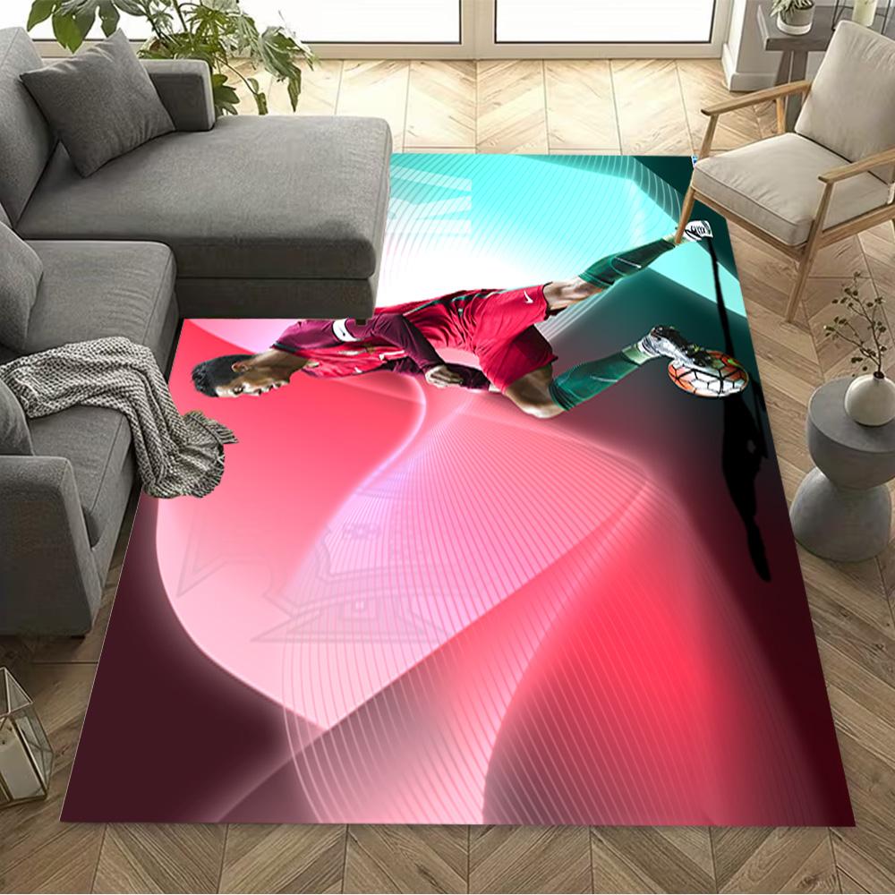 Germany Soccer Celebration Floor Rug Office Rug Design for Kitchen Foyer Entryway Playrooms Anti-slip Rug Decorate Offices