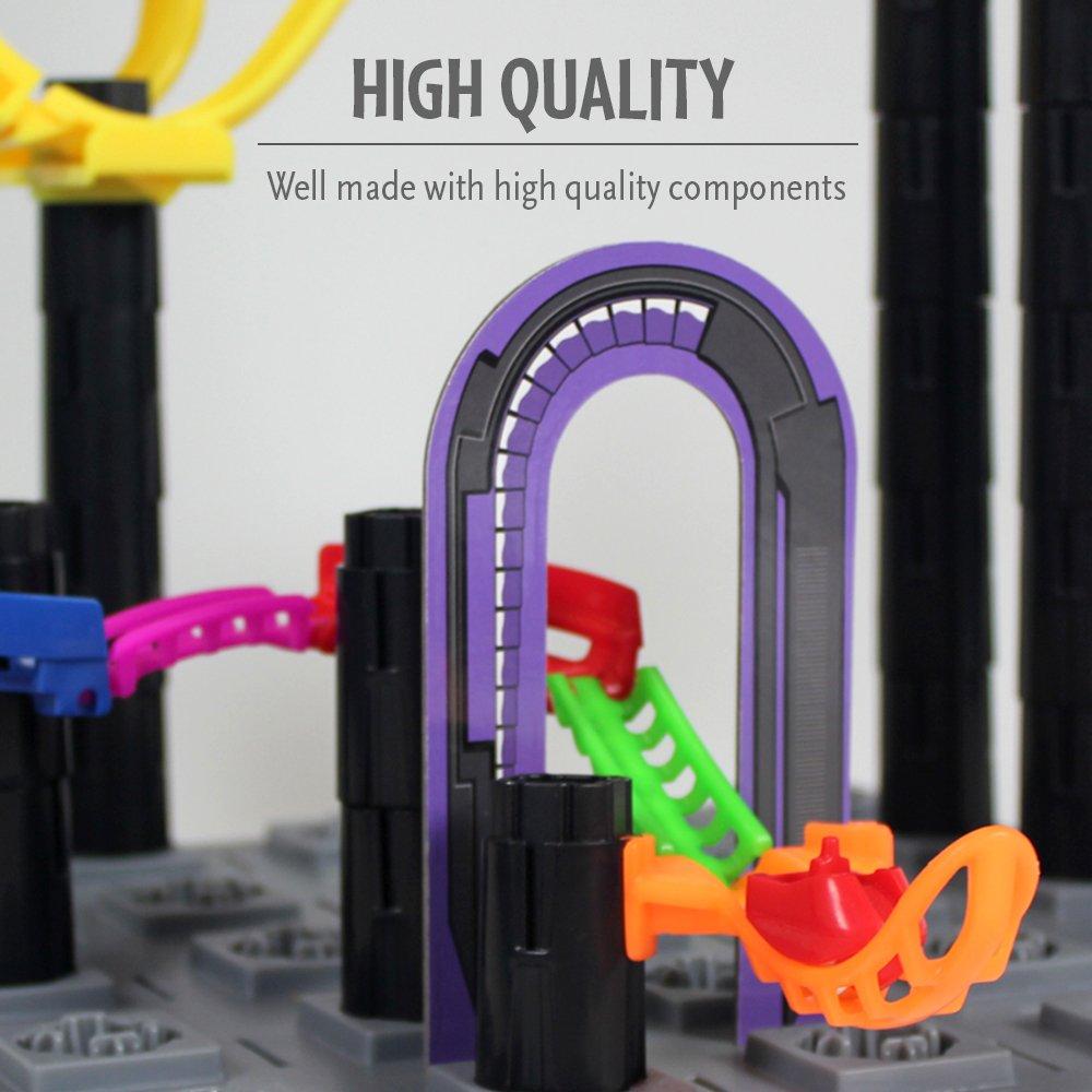 ThinkFun Подставка 1046 Игра, развивающая физическое мышление, поставляется с японскими возрастами 6 и ThinkFun «Roller Challenge» навыки, инструкции, вверх,