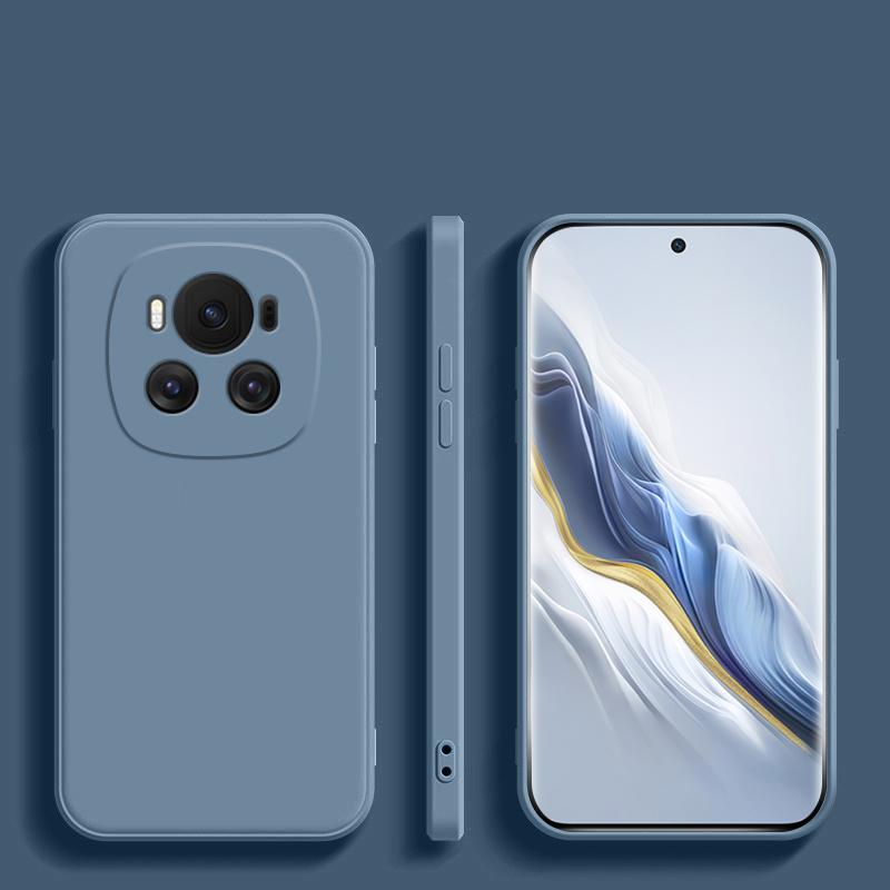Для Honor Magic 6 Pro Чехол Жидкий Силиконовый Защитный Чехол для Объектива Камеры Телефона Для Huawei Honor Magic6 Magic 6 Pro Мягкая Задняя Крышка