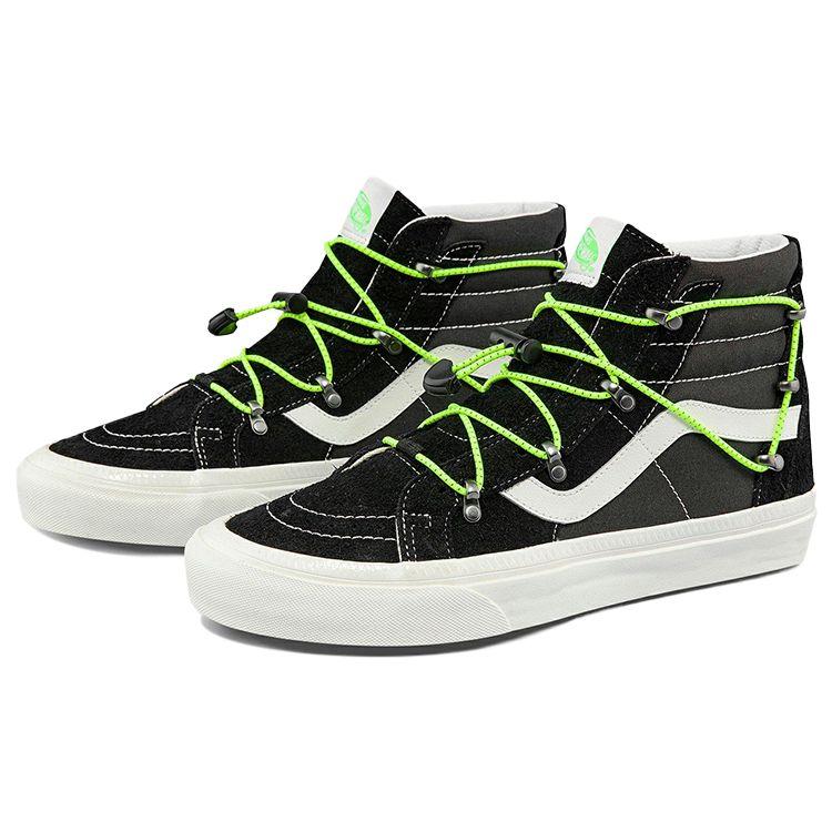 Vans Sk8 Echo Dx Fashion High-Top Skate Shoes Unisex Skate Shoes Black VN0A7Q5OB74