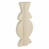 Decorative Totem Mala 25 Cm Beige Made Of Dolomite