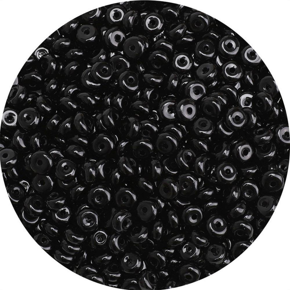 105Pcs Mixed Color DIY Jewelry Beads Multi-clolor Crystal Beads Flat Round Beads Mobile Phone Chain