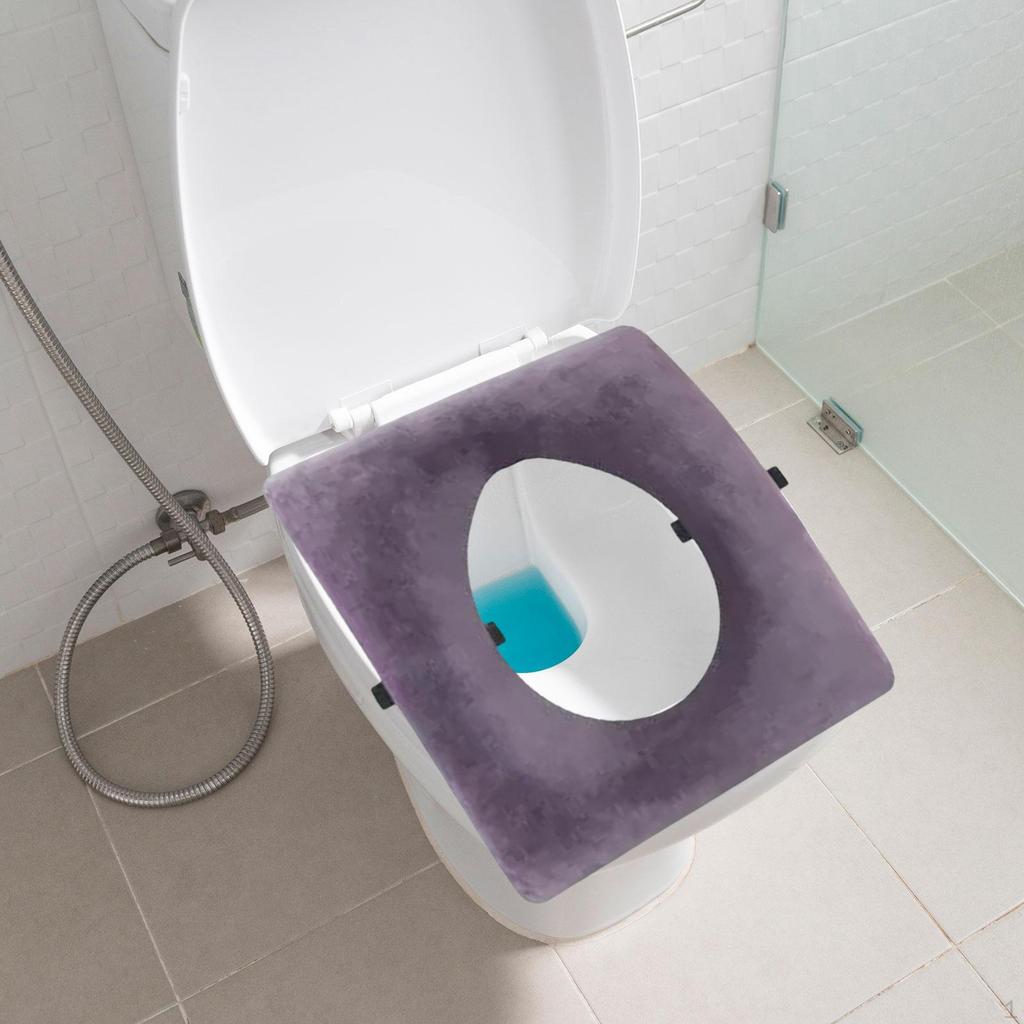 Прикроватное кресло-туалет с подушкой, утолщенное, портативное, со съемным чехлом, накладка для унитаза