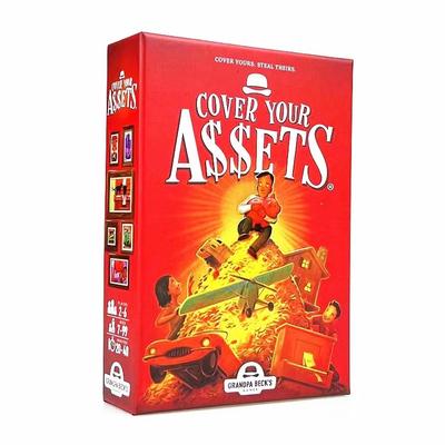 Настольная игра The Card ЗАКРЫВАЙТЕ СВОИ АКТИВЫ Чтобы защитить свои активы, Master Card Game