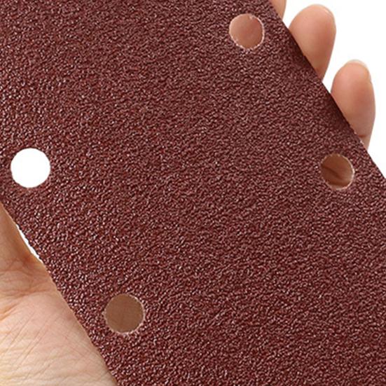 10 шт., 185 x 95 мм, многоцелевая наждачная бумага, уникальный процесс посадки песка, широко используемые тонкие шлифовальные листы для полировки