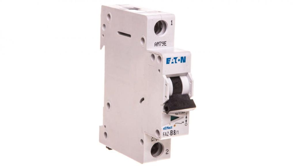 Circuit breaker 1P B 8A 15kA AC FAZ B8/1 278530