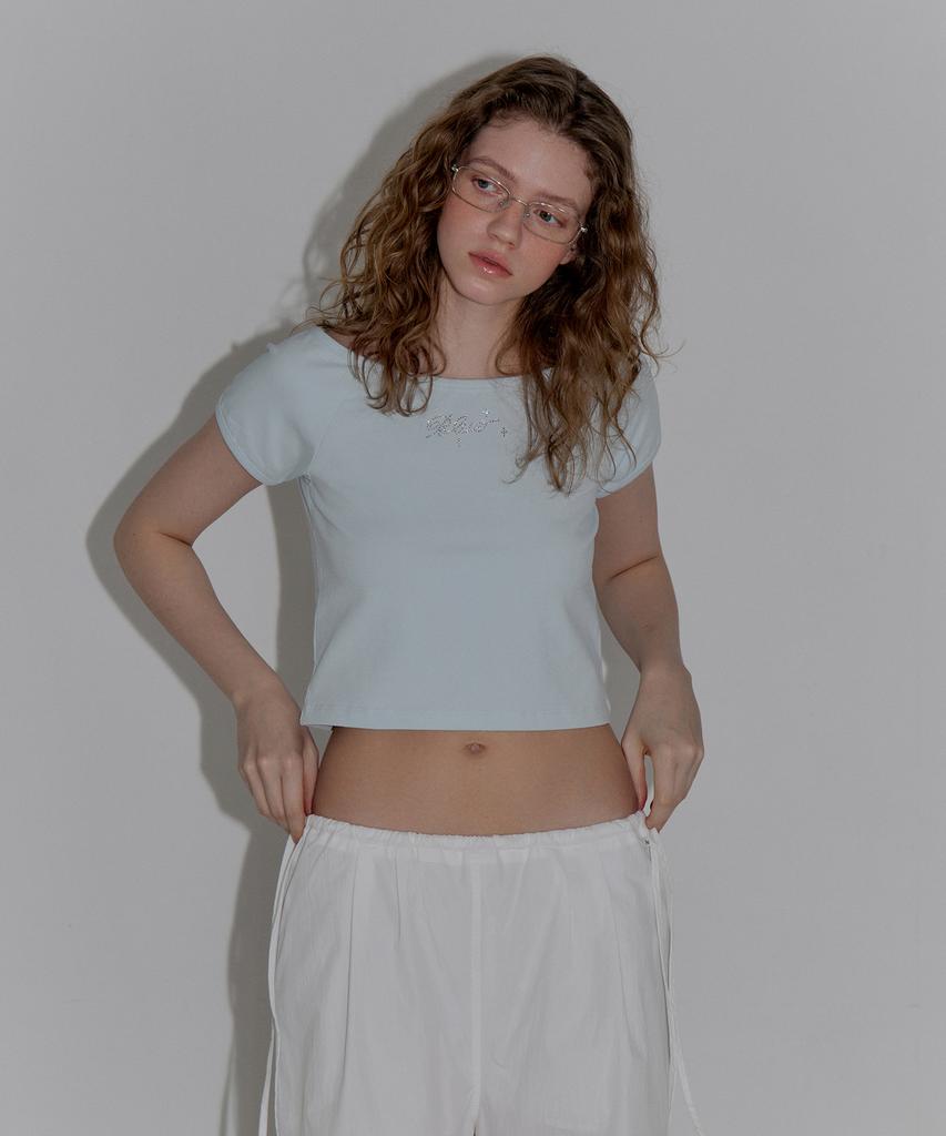 AUTHENTI Shine Point T-Shirt_Sky Blue