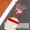 2 Set Head Hoop Basketball Game Adjustable Nets for Kid Adult 2 Player Indoor Outdoor Parent Child Party Funny Sport Sensory Toy