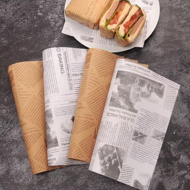 Disposable Oil-Proof Food Wrapping Paper