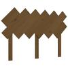 VidaXL Headboard Honey Brown 122.5x3x80.5 Cm Solid Pine Wood 819213