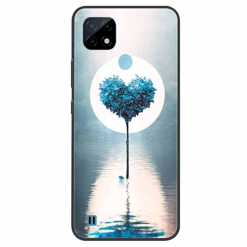 Для Realme C21 чехол противоударный мягкий силиконовый чехол из ТПУ для Realme C31 C21Y C25S C25 чехлы для телефонов Realme C21 C31 милый мультфильм