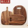 Natural Wooden Chopping Board for Cheese and Fried Meats Acacia Wood Kitchen Accessories  Home Supplies Free Shipping Items