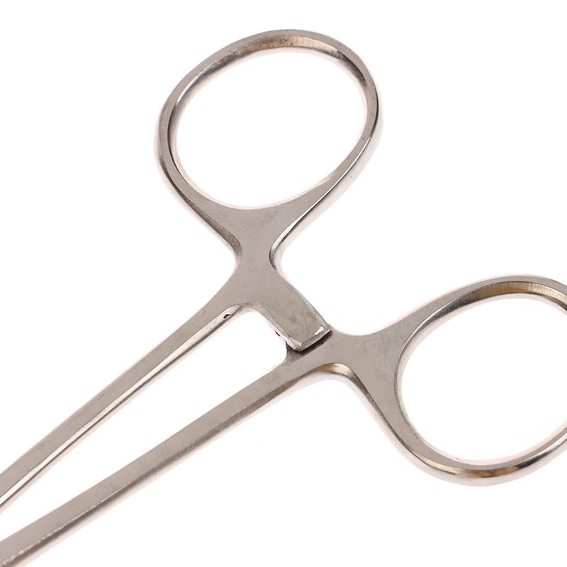 12.5/14/16/18 см Изогнутоносые/Прямые Изогнутые Ножницы-Пинцеты из Нержавеющей Стали с Блокировкой, Зажимные Пинцеты, Гемостатические Зажимы