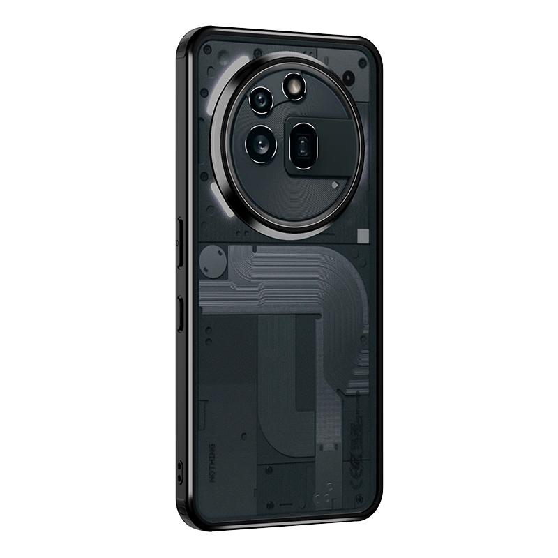 Полупрозрачный ударопрочный чехол для Nothing Phone 3A Pro 6,67 дюйма, ТПУ, матовая рамка, магнитная беспроводная зарядка, пластиковая задняя крышка