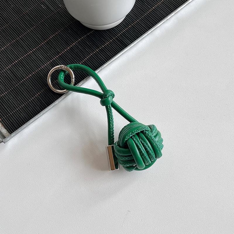 Элегантный брелок в виде шара, универсальный кожаный ремешок для телефона, сумка, подвеска, брелок для автомобиля, украшение для рюкзака, аксессуары, подарки