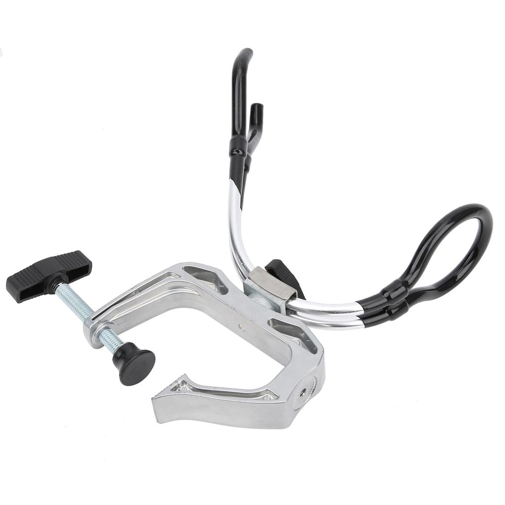 Держатель удилищ для лодки из алюминиевого сплава, регулируемый на 360 градусов, стойки-зажимы для ножек удилищ