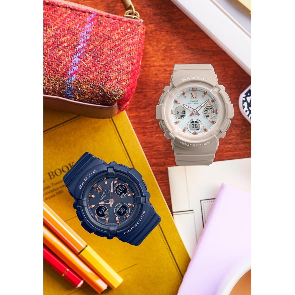 [Casio] Baby Gee Watch [Radio Solar BGA-2800-4A2JF Women's Pink Beige