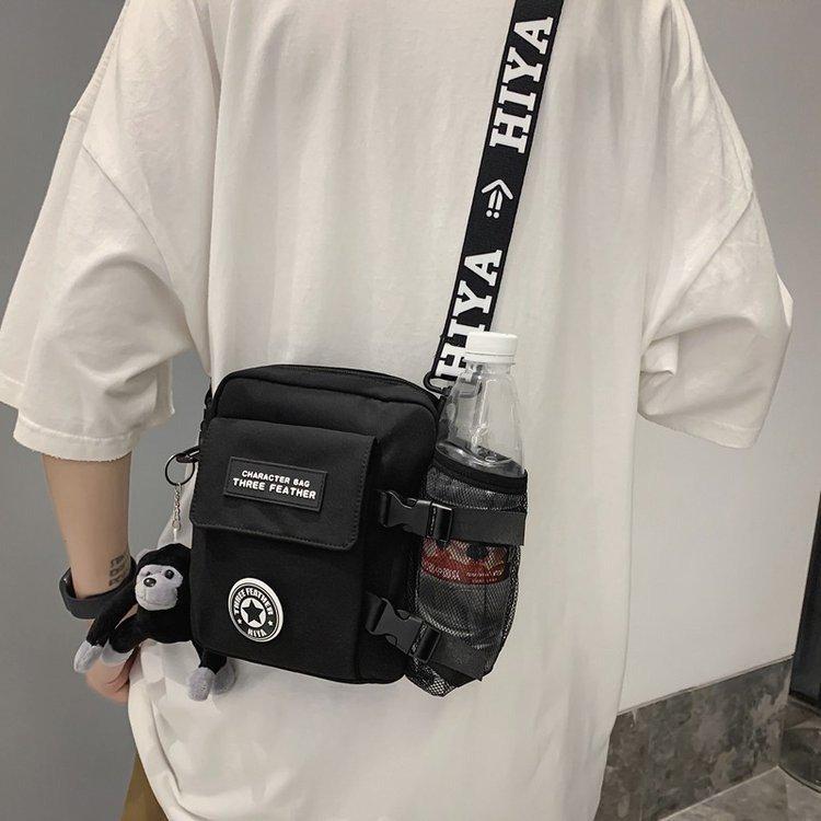 Модная унисекс сумка кроссбоди на плечо: Хип-хоп стиль Телефон и повседневная сумка