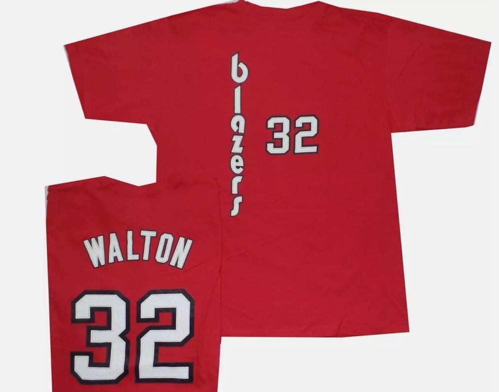 Rare Bill Walton Classic Retro Vintage T Shirt RED S-5XL Unisex Unisex T-Shirt