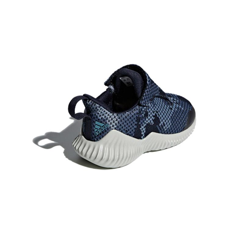 adidas Fortarun Нескользящие Амортизирующие Устойчивые к истиранию Низкие Беговые Кроссовки Черно-Белые Для Младенцев и Малышей B96363