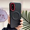 Чехол для Xiaomi POCO X8 Pro Max Роскошный Магнитный Чехол из ПУ-кожи с поддержкой MagSafe Защитная Задняя Крышка для Телефона Xiaomi POCO X8Pro Max