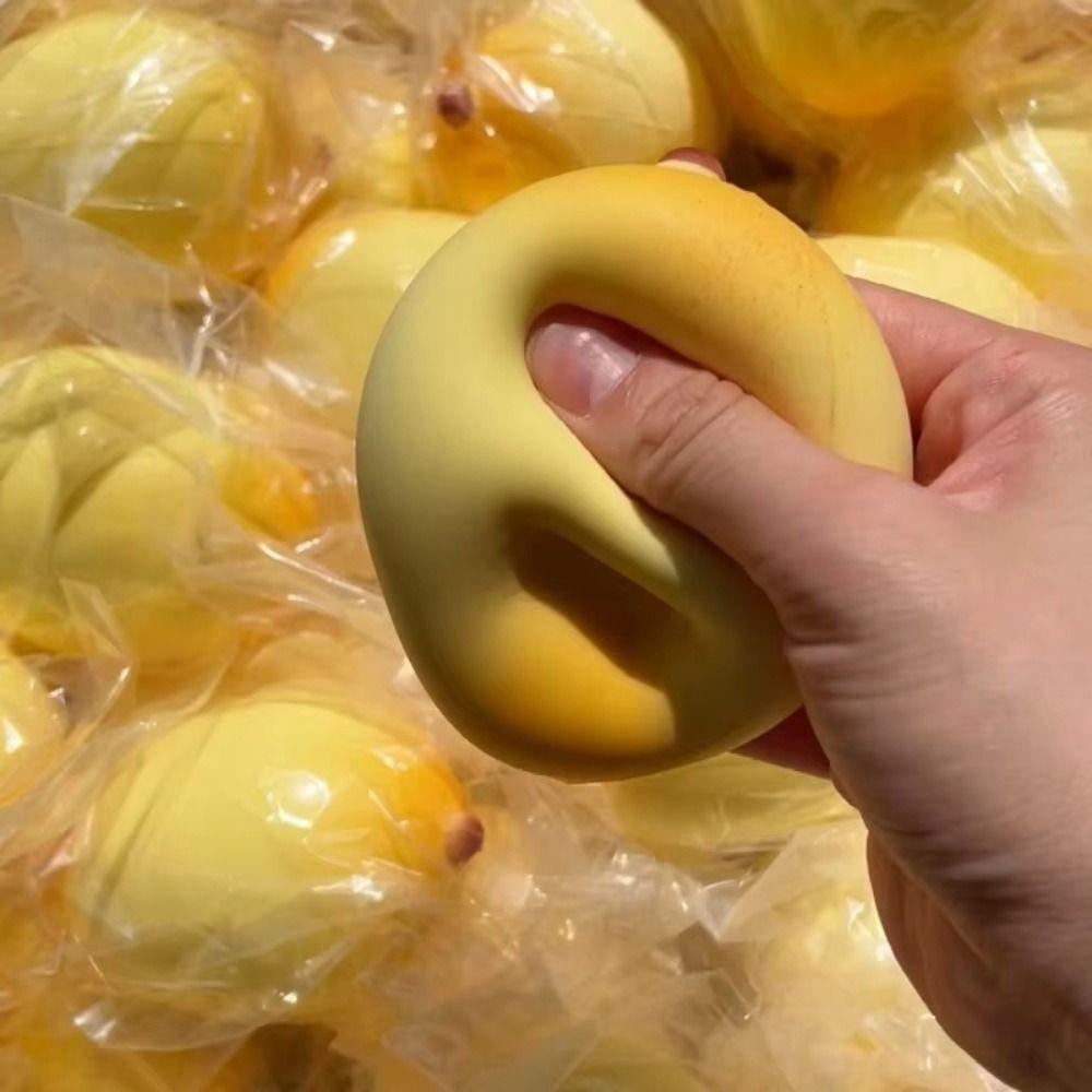 Hand Relax Slow Rising Toy Cream Yellow Soft Rebound Toys Pineapple Squishy Toy Birthday Gift