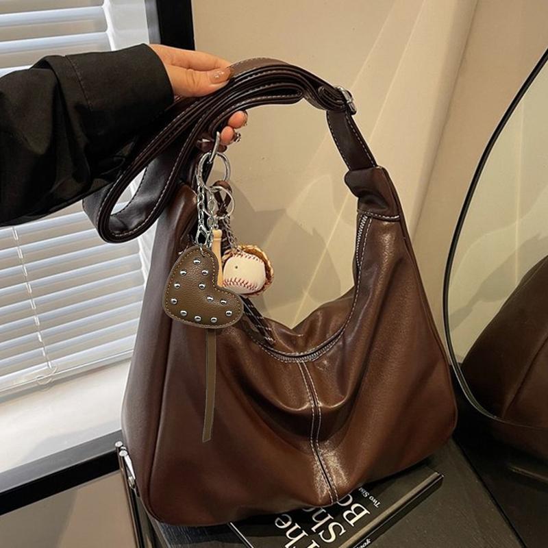 Классический милый брелок для ключей с заклепками Love Rivet Bag, многоцелевой кожаный брелок для ключей, изысканный подарок на украшение для рюкзака