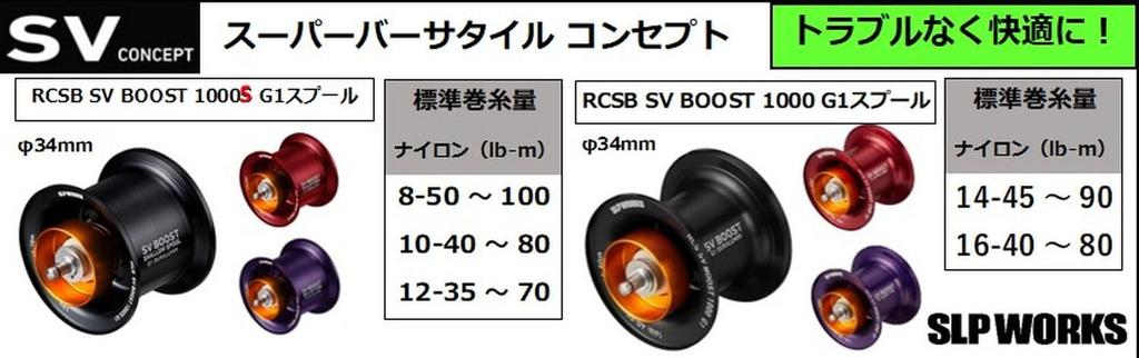 SLPWORKS Daiwa slp Works RCSB SV BOOST 1000S Spool G1 Фиолетовый
