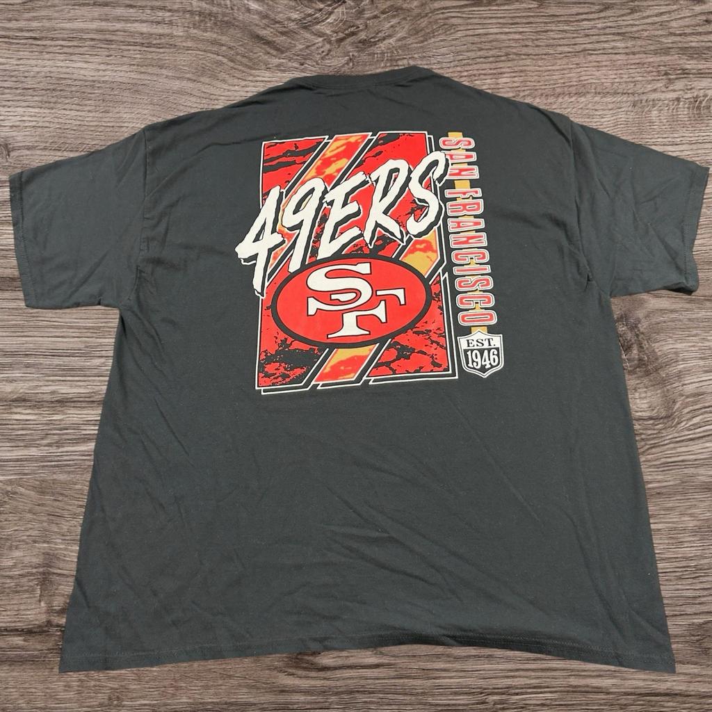 Сан-Франциско 49ers / Junk Food Clothing / Графическая футболка Взрослый размер 2XL Унисекс футболка