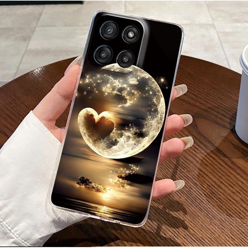 Чехол для телефона Motorola Moto G Stylus 5G (2025)/Чехол-бампер для Motorola Edge 60 Stylus, мягкий ТПУ, прозрачный, с вирусным рисунком, ударопрочный
