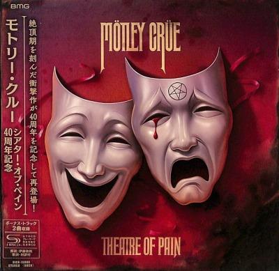 CD MOTLEY CRUE Theatre Of Pain 40-летний юбилей E UICB15008 BMG 2025 Япония Obi Рок