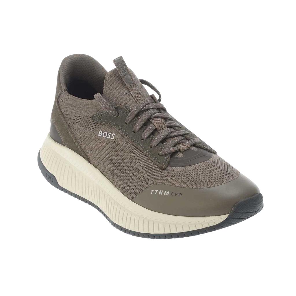 Boss Mens TTNM EVO Leather Trainers
