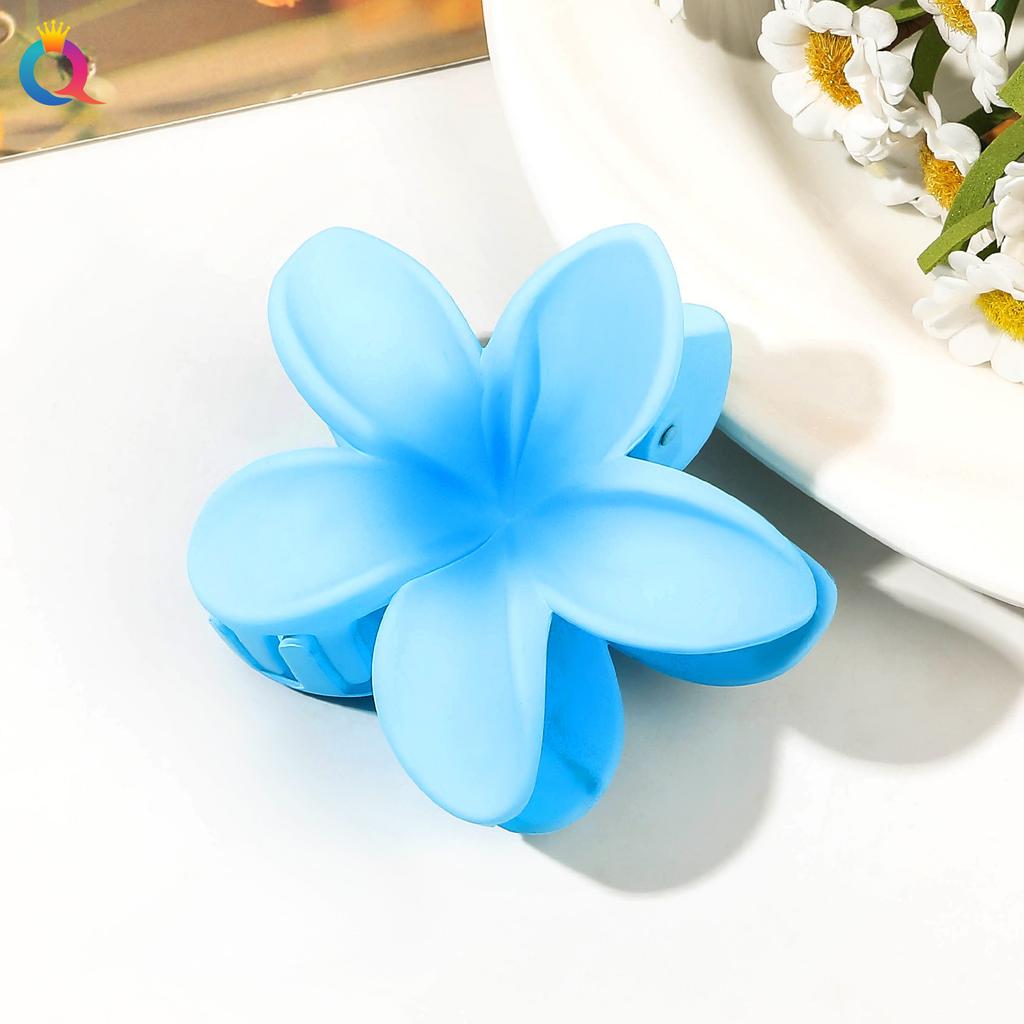 Fashion Bauhinia Egg Flower Hair Clip Back Head Bun Grab Clip Shark Hair Clip Accessories
