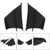 Pair Race Motorcycle Side Fairing Winglet Splitter Black For Honda Yamaha Suzuki