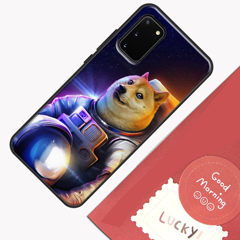 Doge Phone Case For Samsung Galaxy S26 S25 S24 S20 S21 S22 S23 Ultra S10 Plus S25 FE Cover Shell