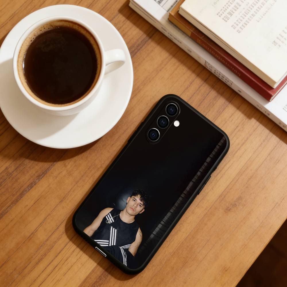 Rapper Nsqk Phone Case For Samsung Galaxy A73,A72,A71,A70,A53,A52,A51,Others Soft Black Cover