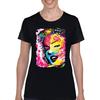 Цветная футболка Marilyn от Dean Russo Неоновый Горячий Символ Звездочка Женская футболка