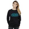 Star Wars Womens/Ladies Neon Sign Logo Sweatshirt