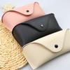 Fashion Leather Eye Glasses Cover Travel Flexible Sunglasses Holder Storage Case for Women Men