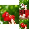 Year Of The Horse Plush Animal Toy With Short Pile Fabric For Desk Decor And Gift