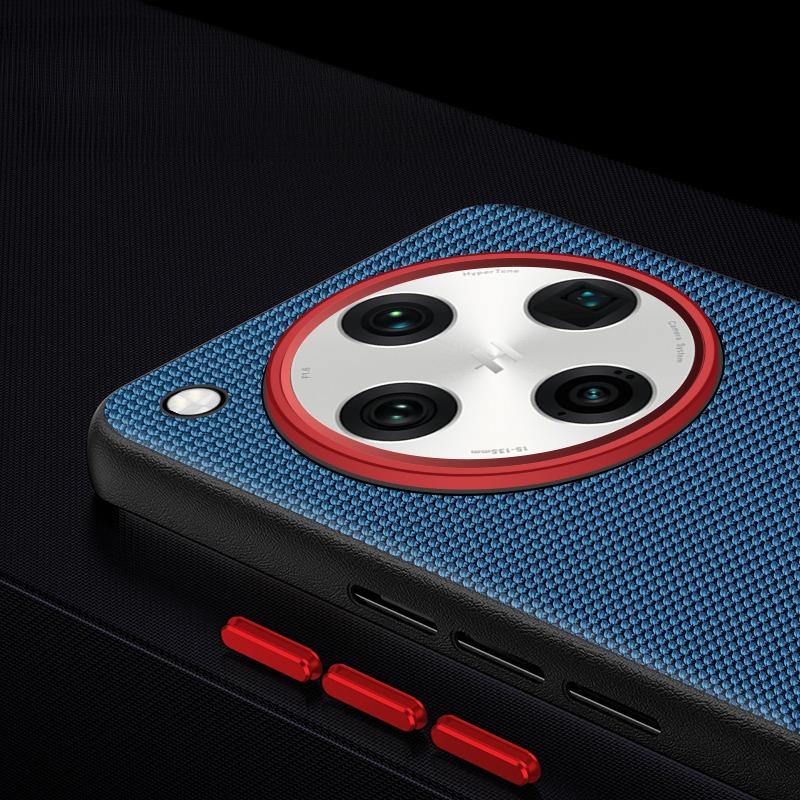 For OPPO Find X8 Ultra X8s X8 Pro Case Magnetic Soft TPU+Nylon Woven Leather Back Anti-Fingerprint Cover