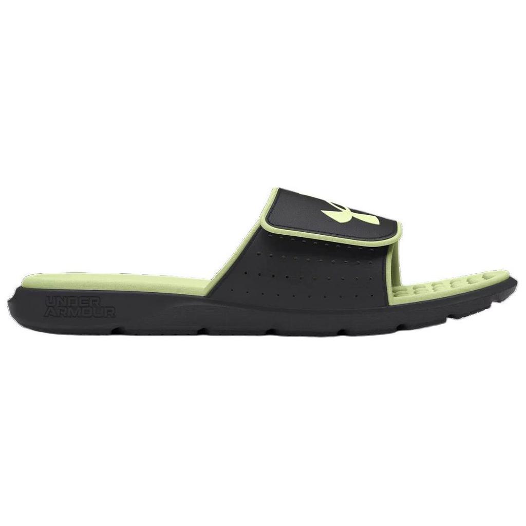 Under Armour Ignite 7 Comfortable Casual Slide Sandals Men Footwear Gray Green 3026023-107